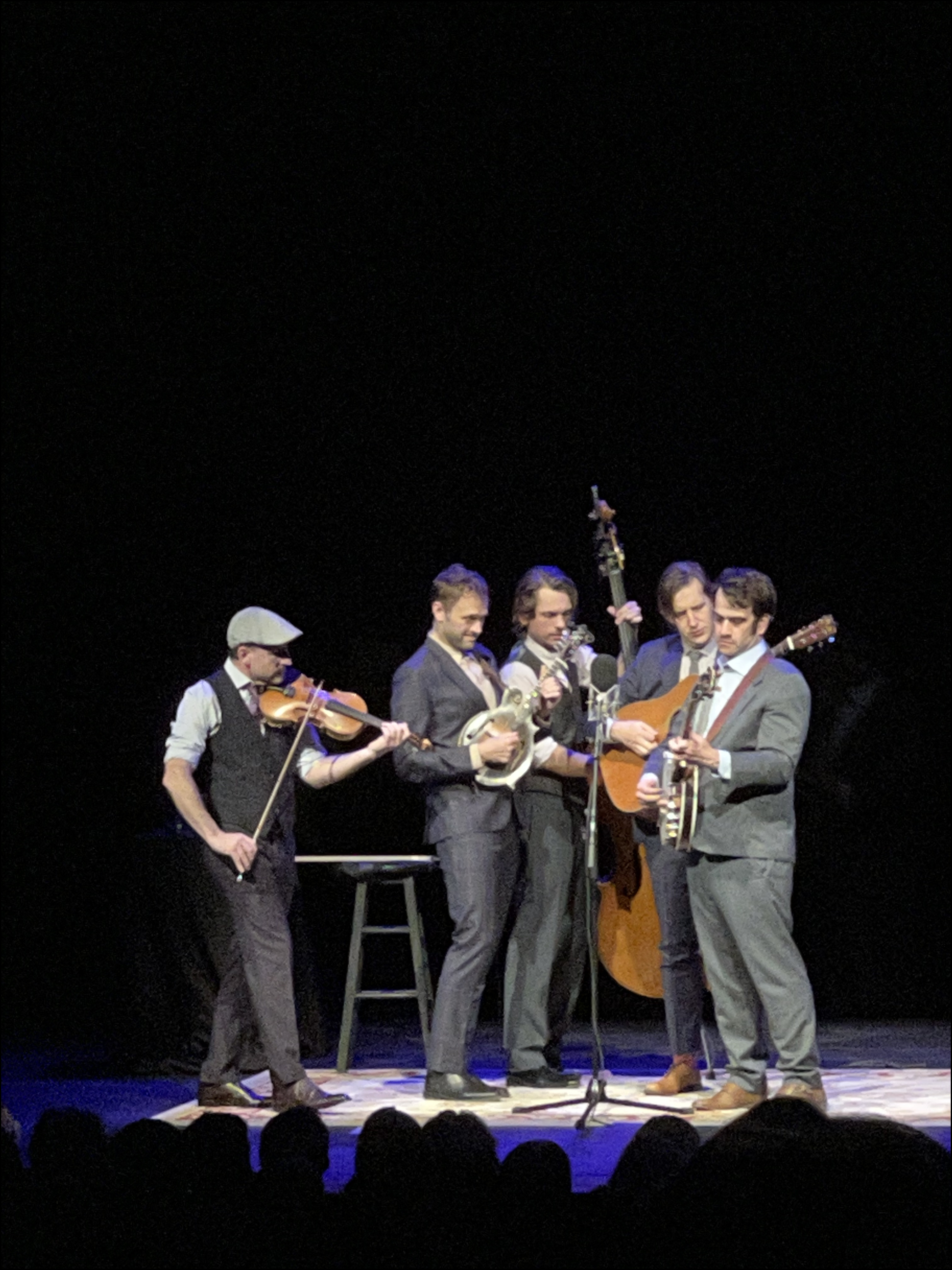 Punch Brothers performing at Campbell Hall