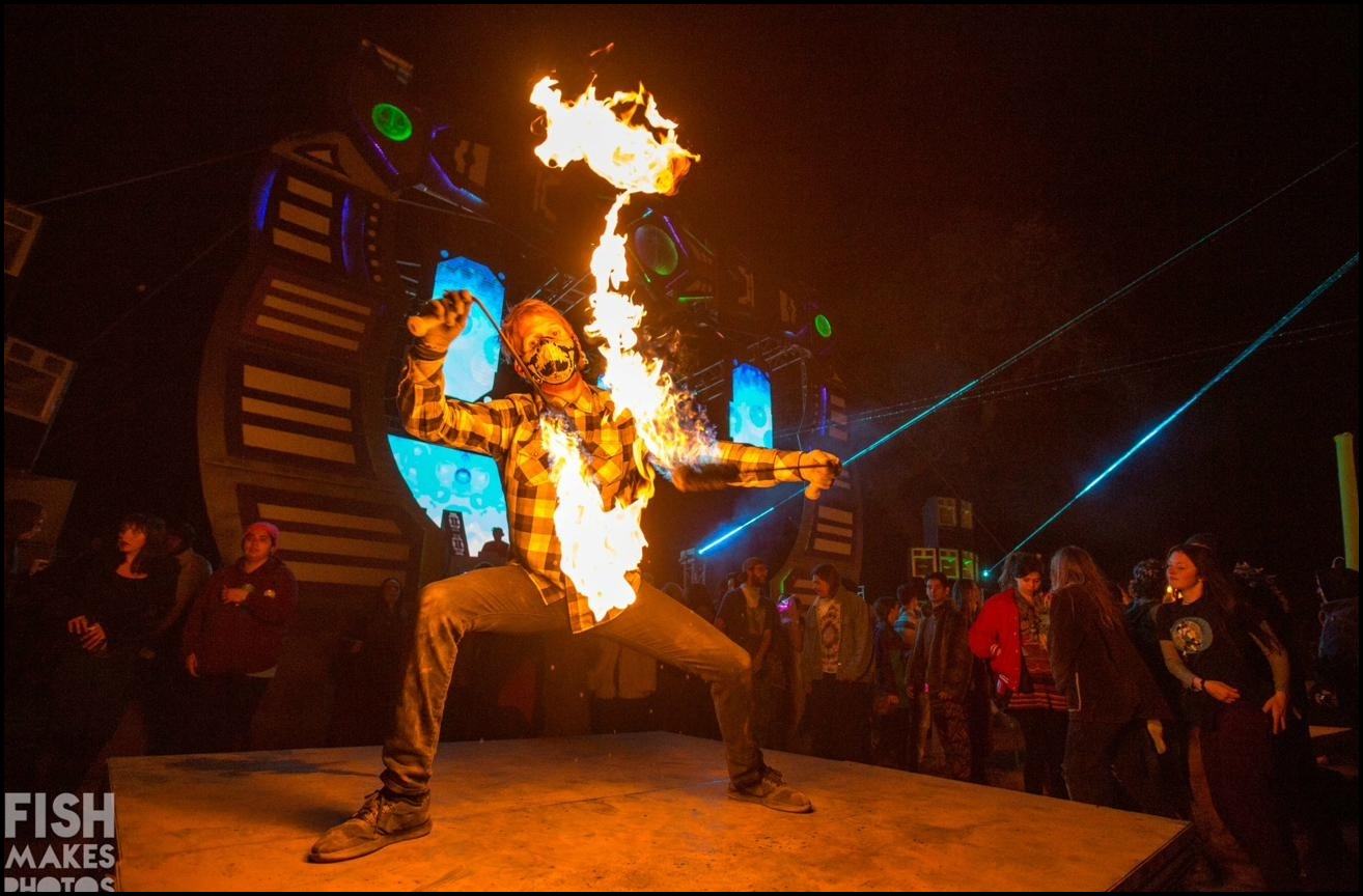 Fire performance at Lucidity