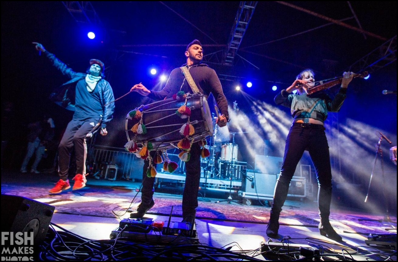 Sound engineering setup