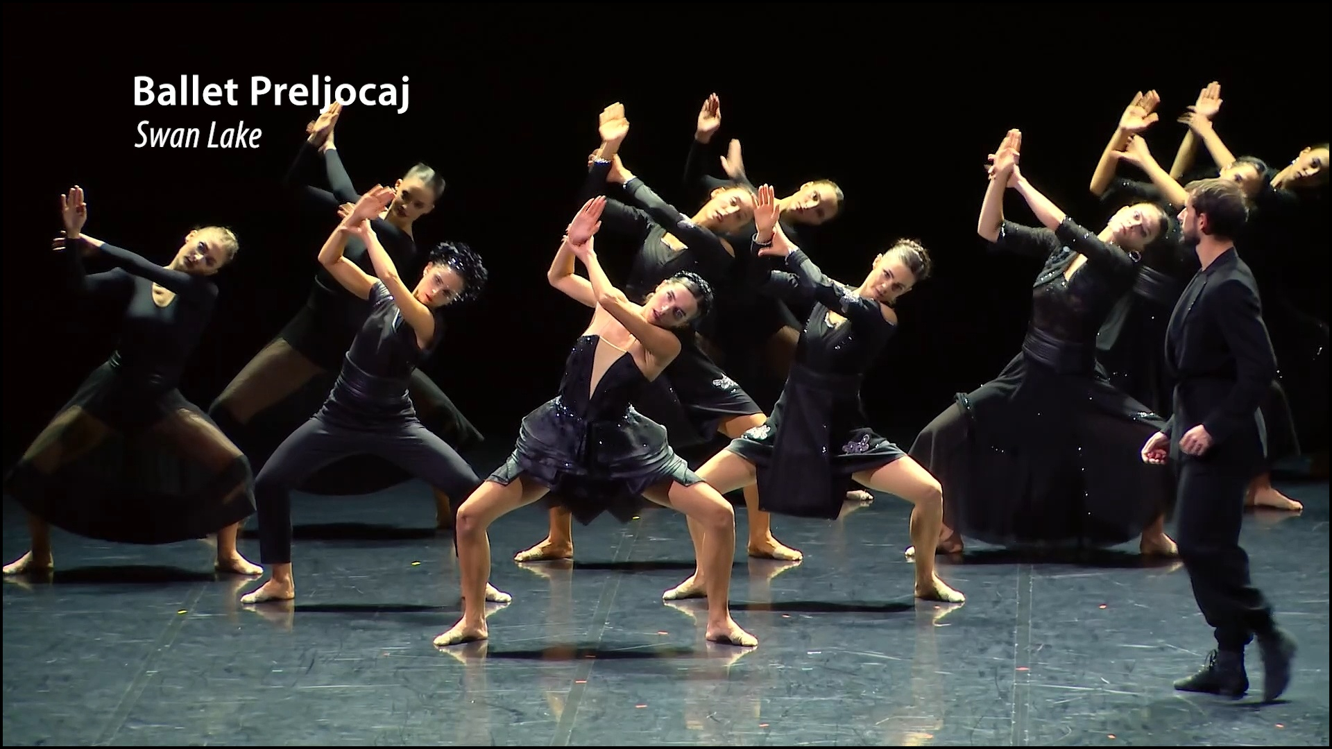 Ballet Preljocaj performing Swan Lake