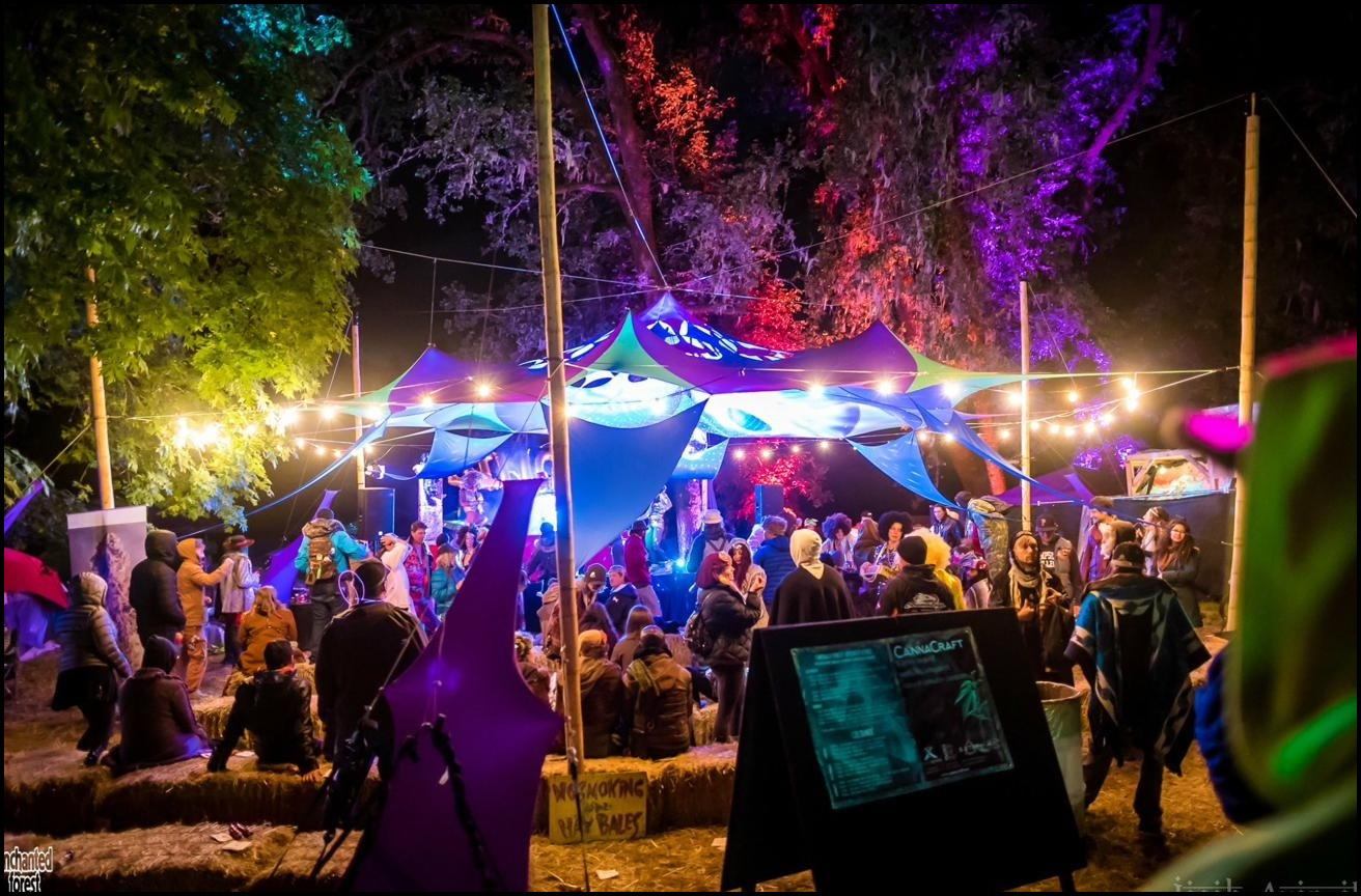 Enchanted Forest Gathering stage