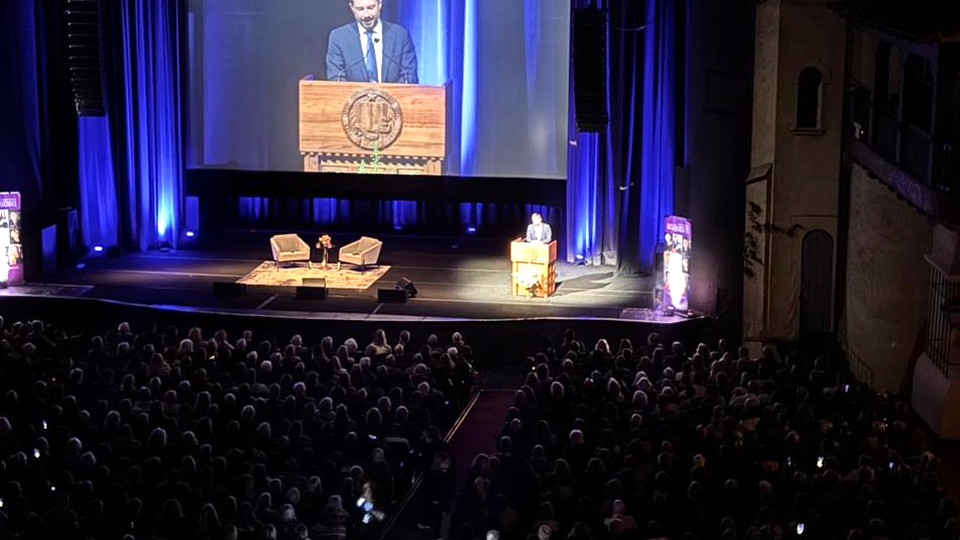 Pete Buttigieg at Arlington Theatre