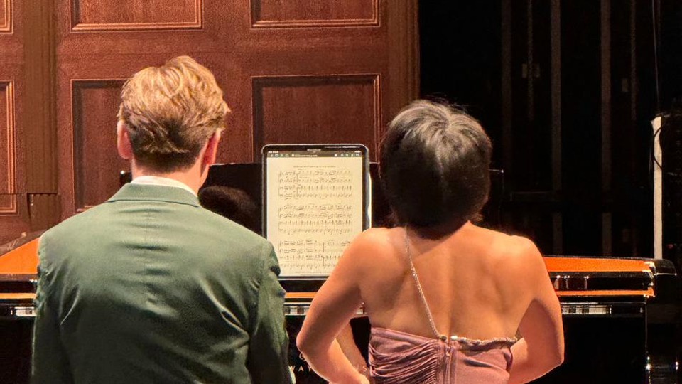 Yuja Wang and Víkingur Ólafsson at Granada Theatre